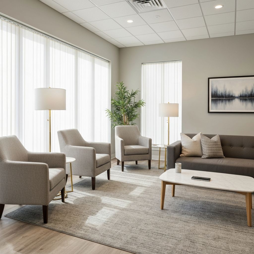 Ambiente de conversa tranquila sobre organização diária